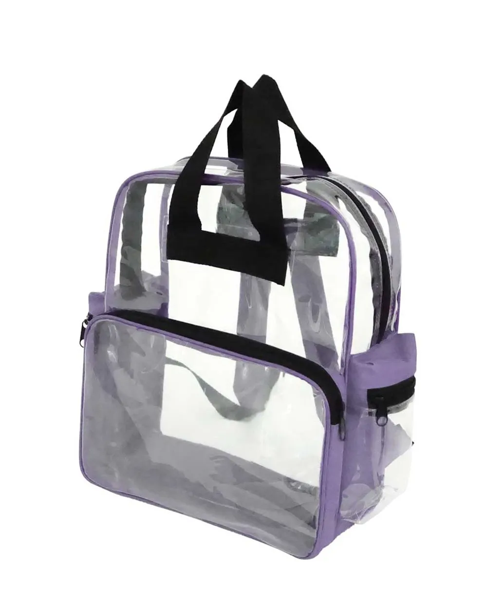 24 ct Heavy Vinyl Polyester Clear Backpack - By Case