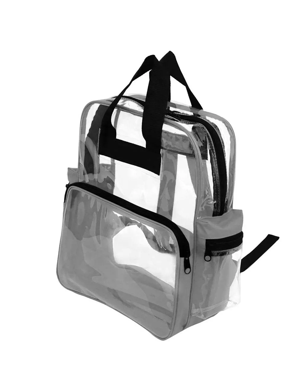 24 ct Heavy Vinyl Polyester Clear Backpack - By Case