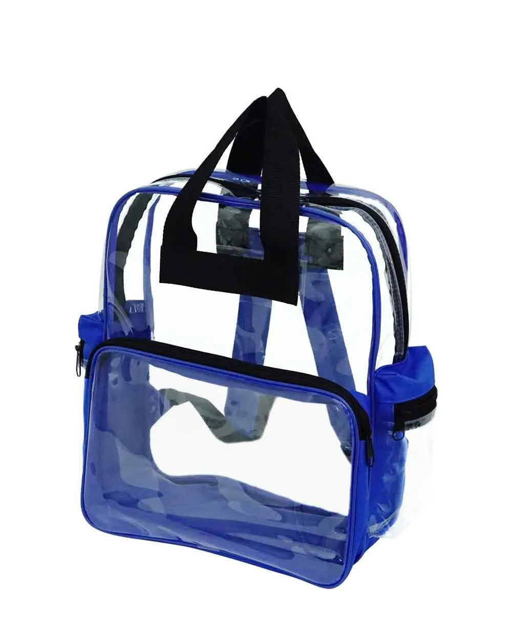 24 ct Heavy Vinyl Polyester Clear Backpack - By Case