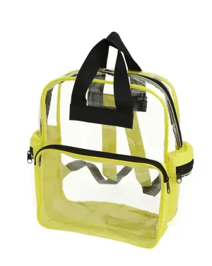 24 ct Heavy Vinyl Polyester Clear Backpack - By Case