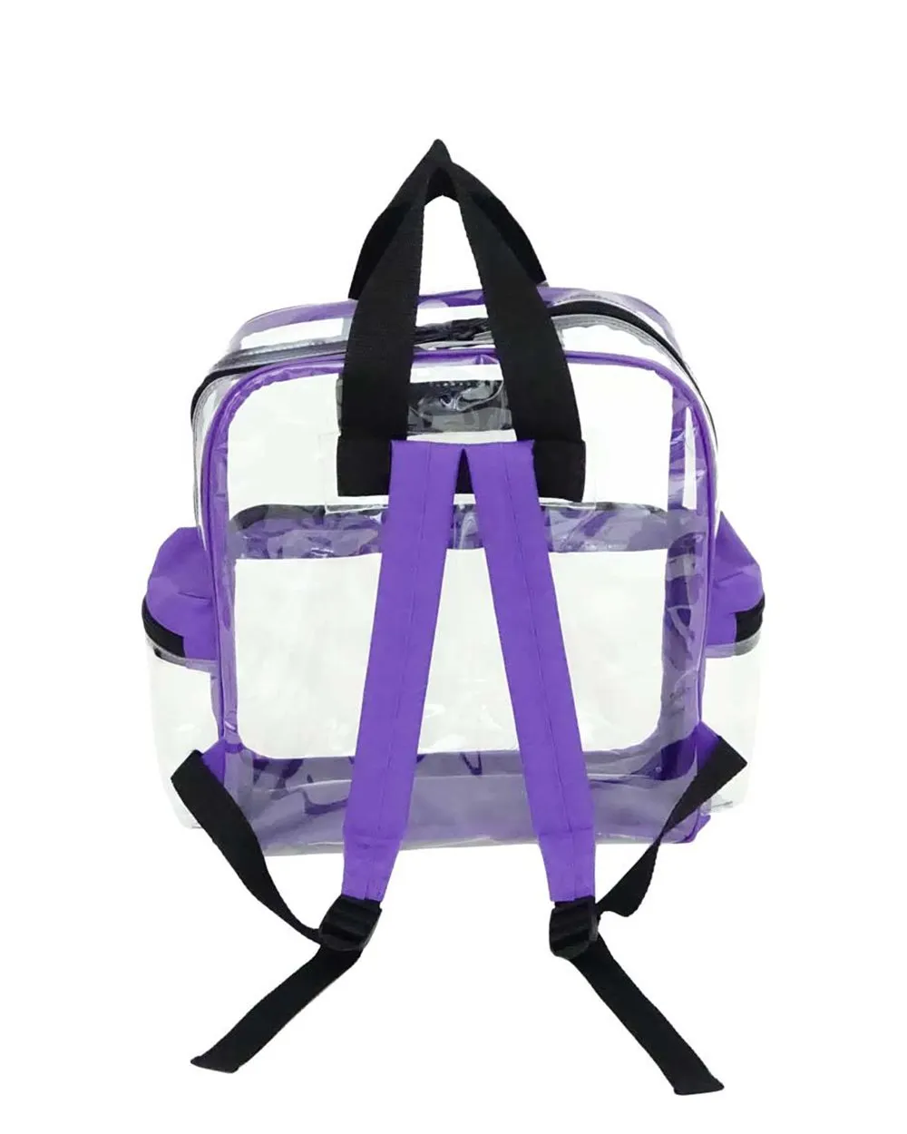 24 ct Heavy Vinyl Polyester Clear Backpack - By Case