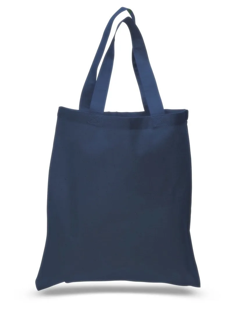 240 ct Economical 100% Cotton Reusable Wholesale Tote Bags - By Case