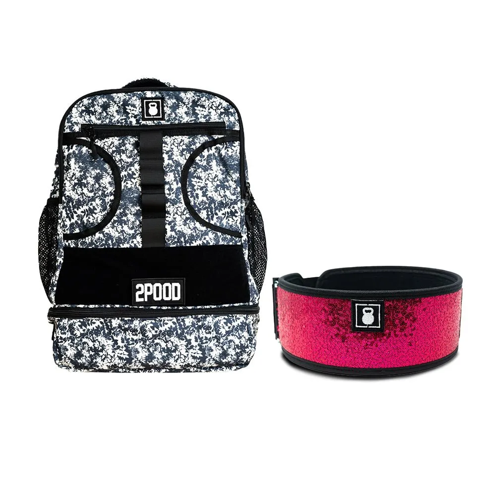 4" Bombshell (sparkle) Belt & Backpack 3.0 Bundle