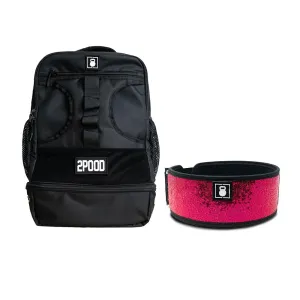 4" Bombshell (sparkle) Belt & Backpack 3.0 Bundle