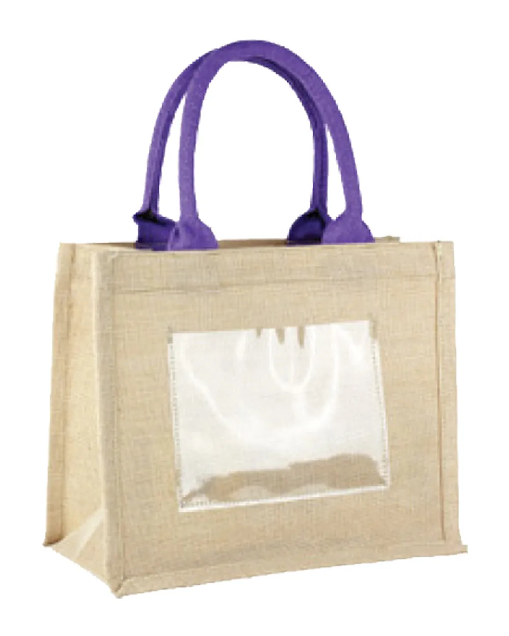 6 ct Rustic Wedding Favor Burlap Bags / Promotional Jute Totes - By Bundle