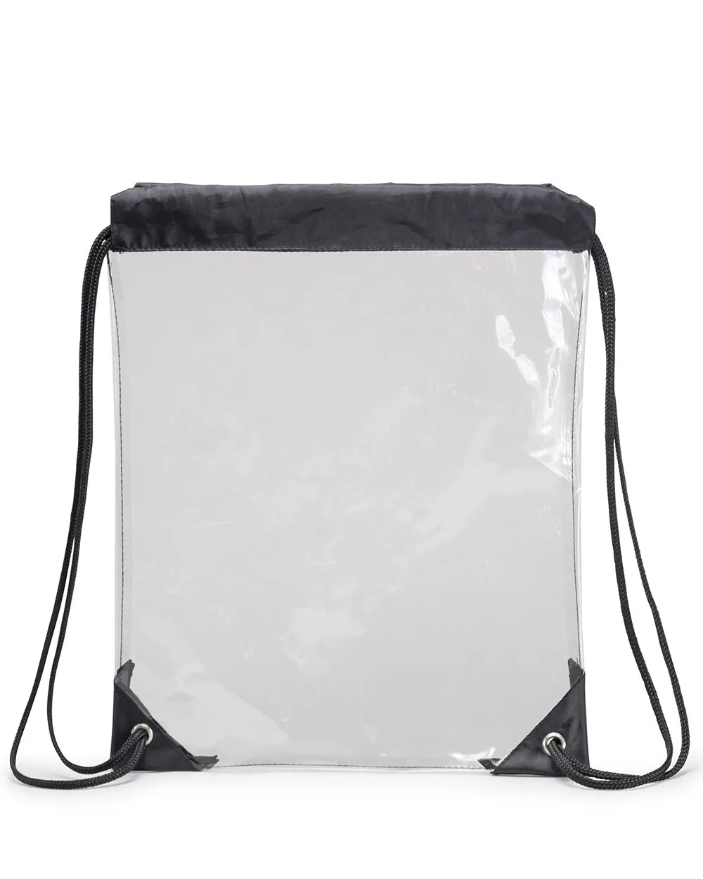 72 ct Clear Backpack W/ Drawstrings - By Case