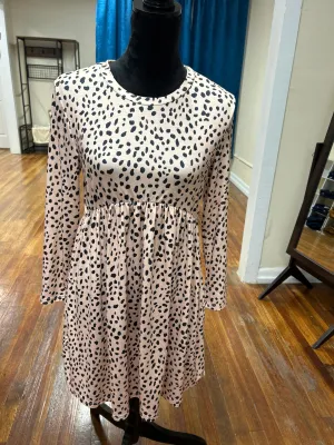 Animal Print Knee Length Dress