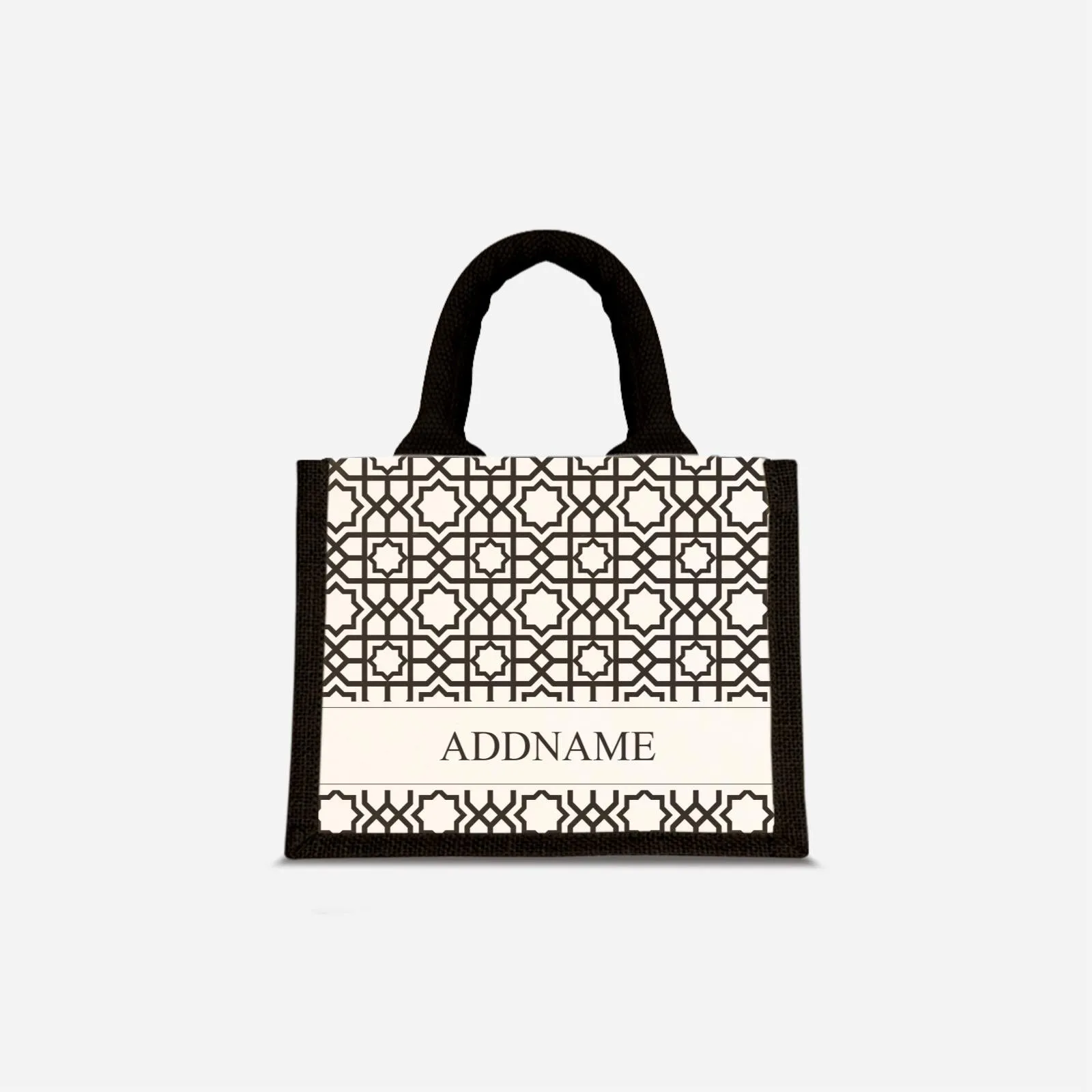 Annas Series -  Black Jute Bags