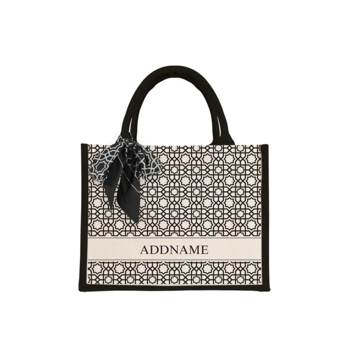 Annas Series -  Black Jute Bags