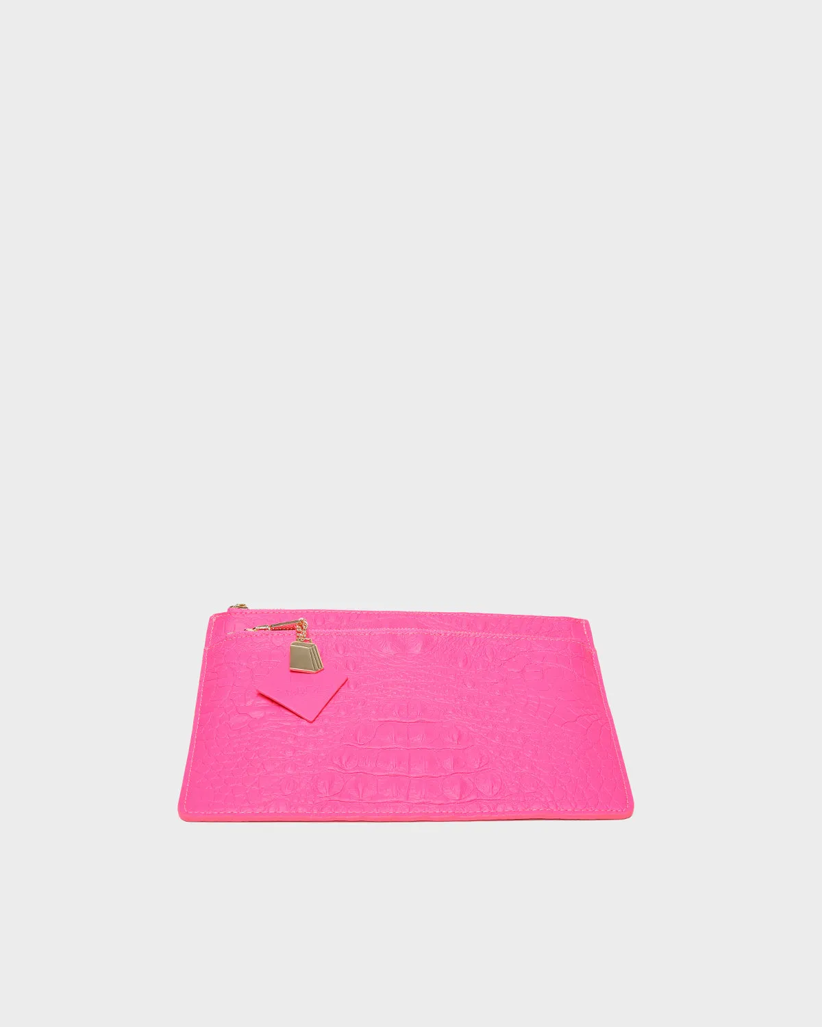 Apollo 2 Clutch Purse in Neon Pink