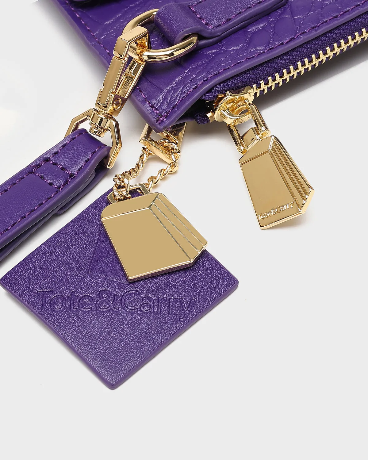 Apollo 2 Clutch Purse in Purple