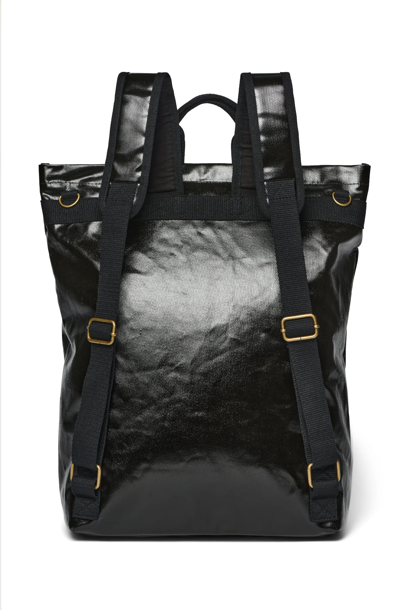 Black Coated Adult Backpack