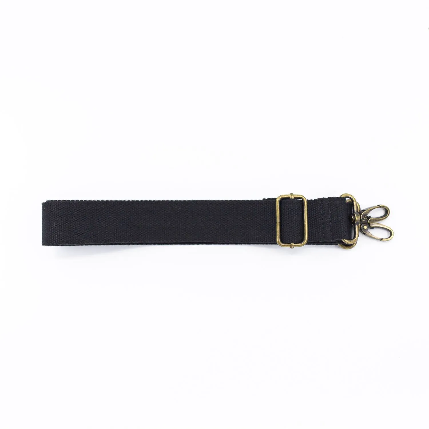 Black Cotton Detachable Strap