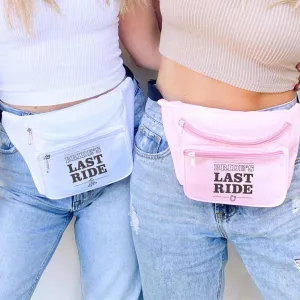 Bride's Last Ride Fanny Packs