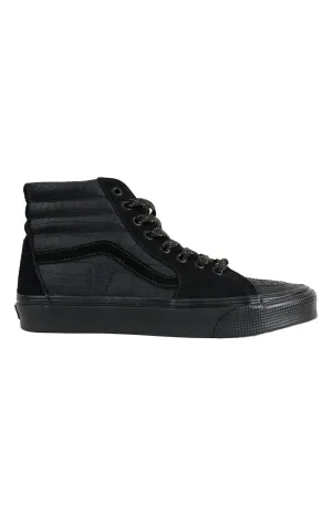 (BVT1OJ) Mono Patchwork Sk8-Hi Shoes - Blackout