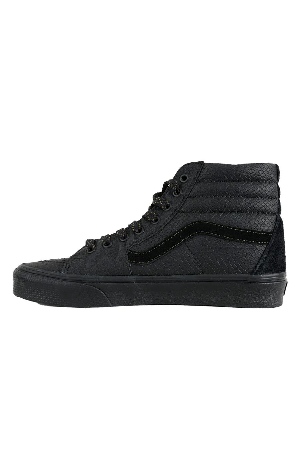 (BVT1OJ) Mono Patchwork Sk8-Hi Shoes - Blackout