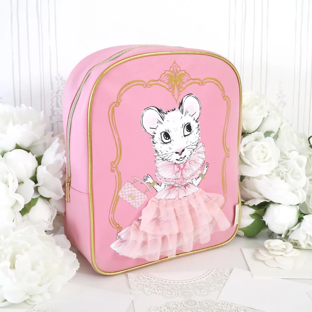 Claris The Chicest Mouse Backpack With Frill