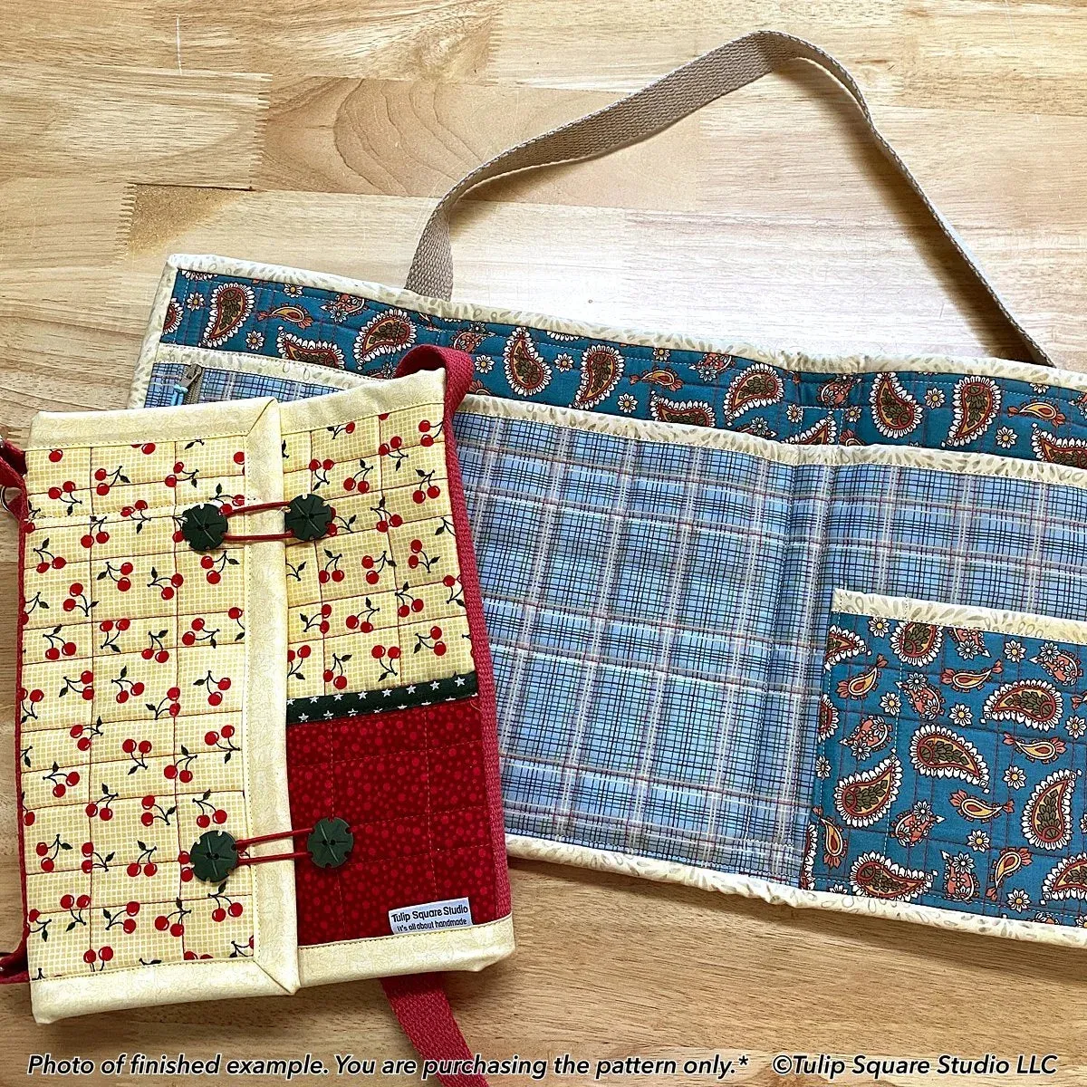 Convertible Tablet Tote Downloadable Pattern