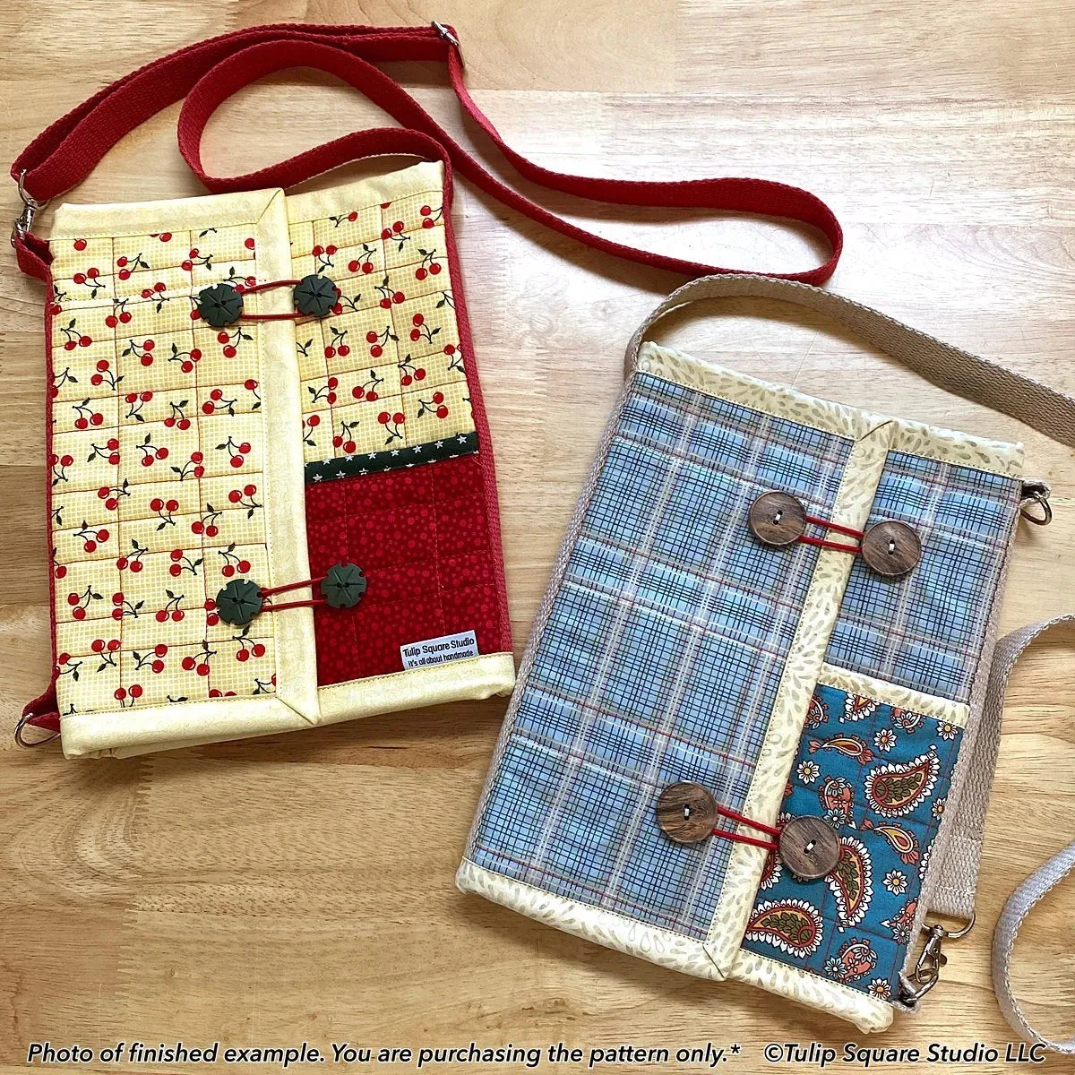 Convertible Tablet Tote Downloadable Pattern