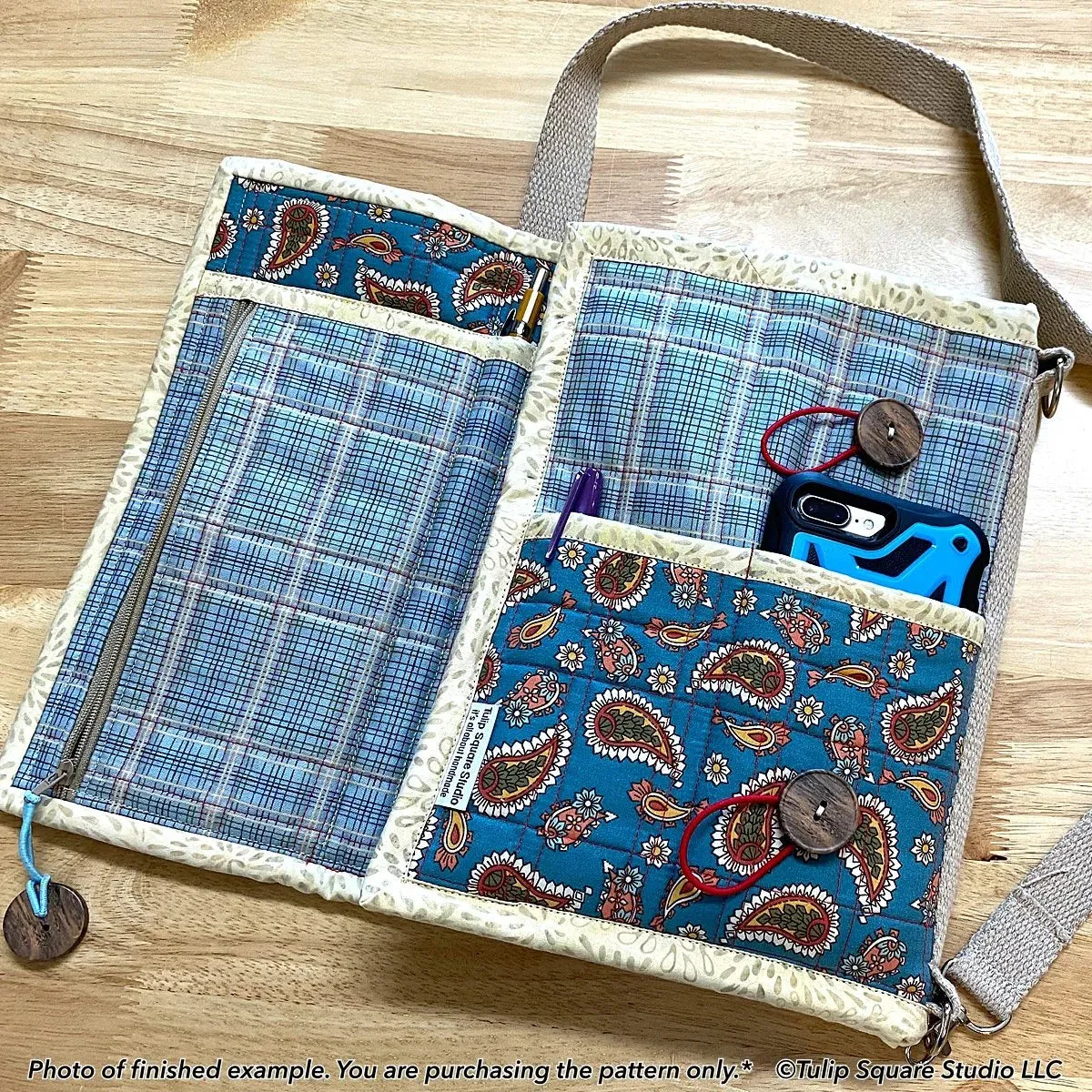 Convertible Tablet Tote Downloadable Pattern