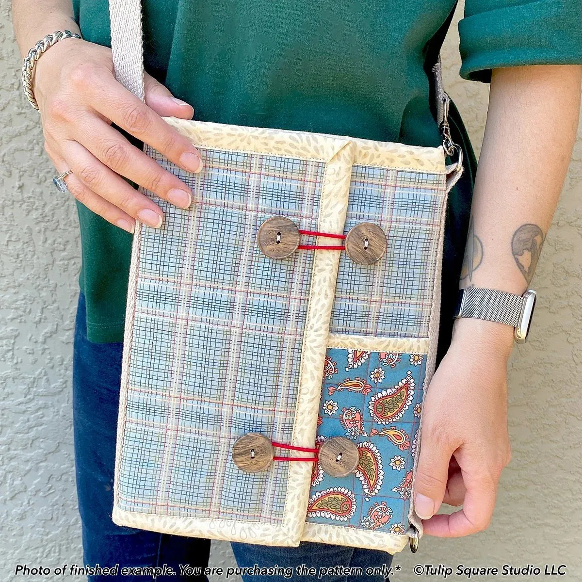 Convertible Tablet Tote Downloadable Pattern