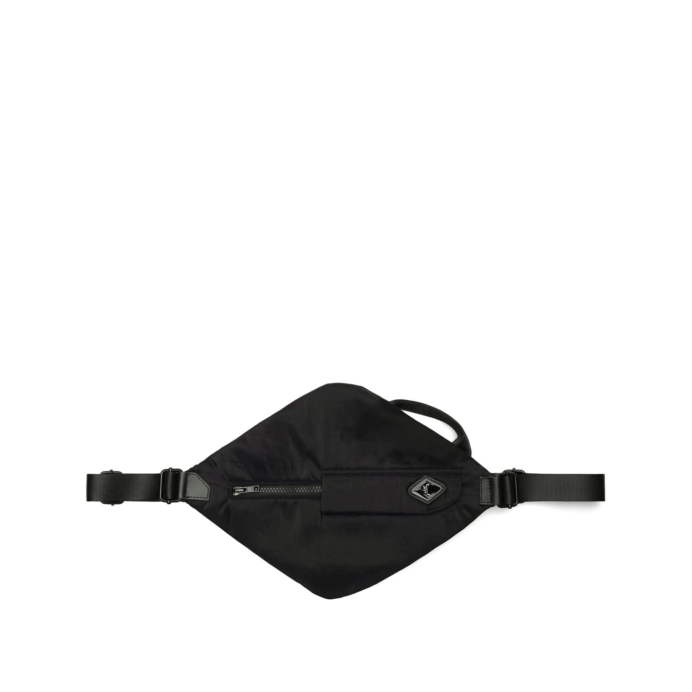 Diamond Crossbody Bag in Black