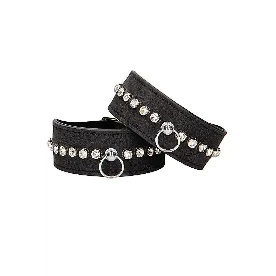 Diamond Studded Ankle Cuffs