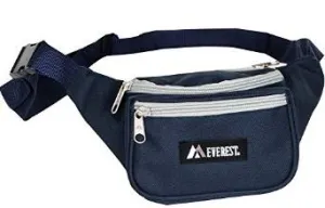 Everest Signature Waist Pack - Standard - Navy / Grey