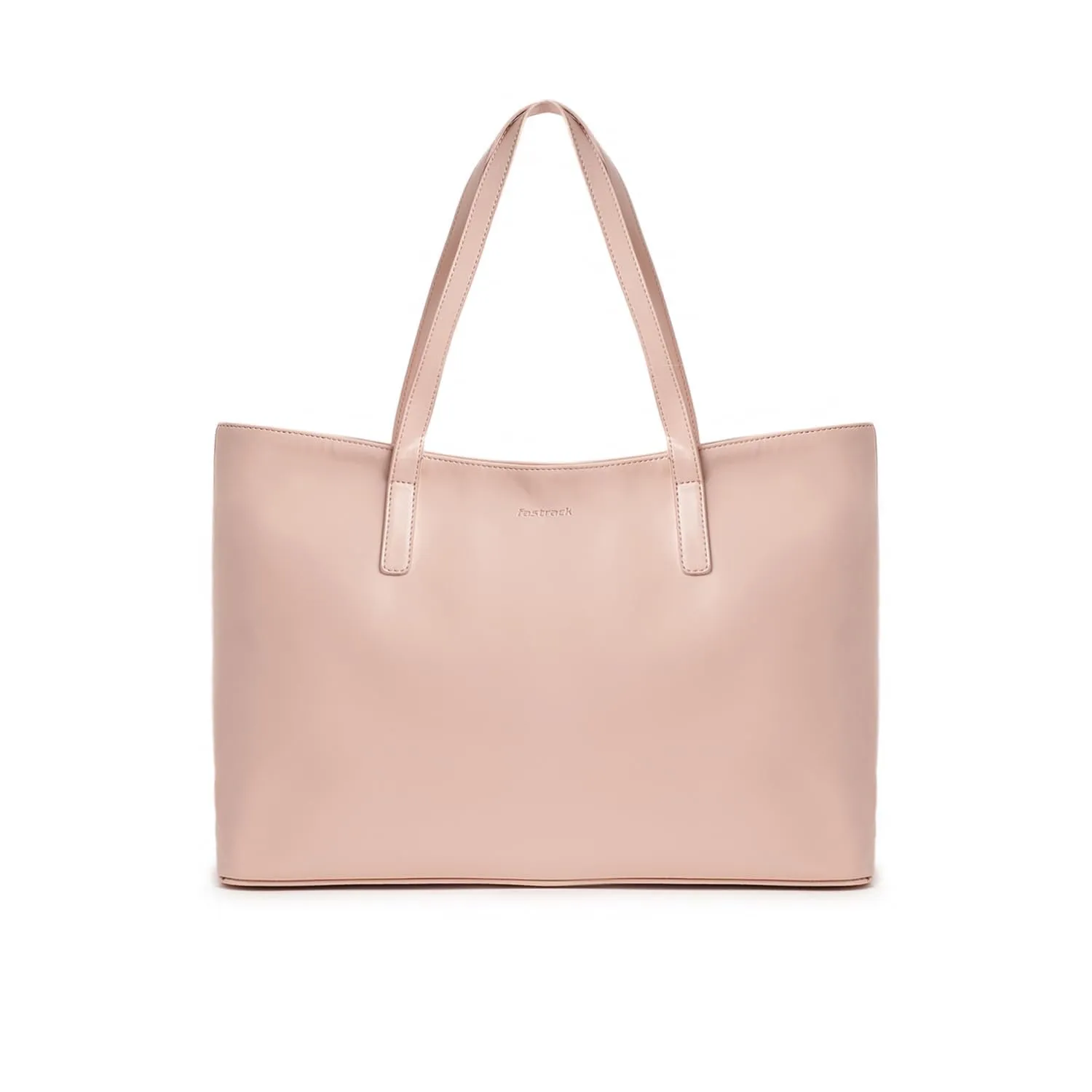 Fastrack Powder Pink College Tote Bag for Women