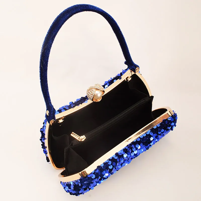 Formal Patchwork Sequins Bags