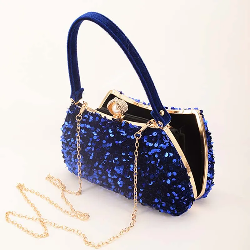 Formal Patchwork Sequins Bags