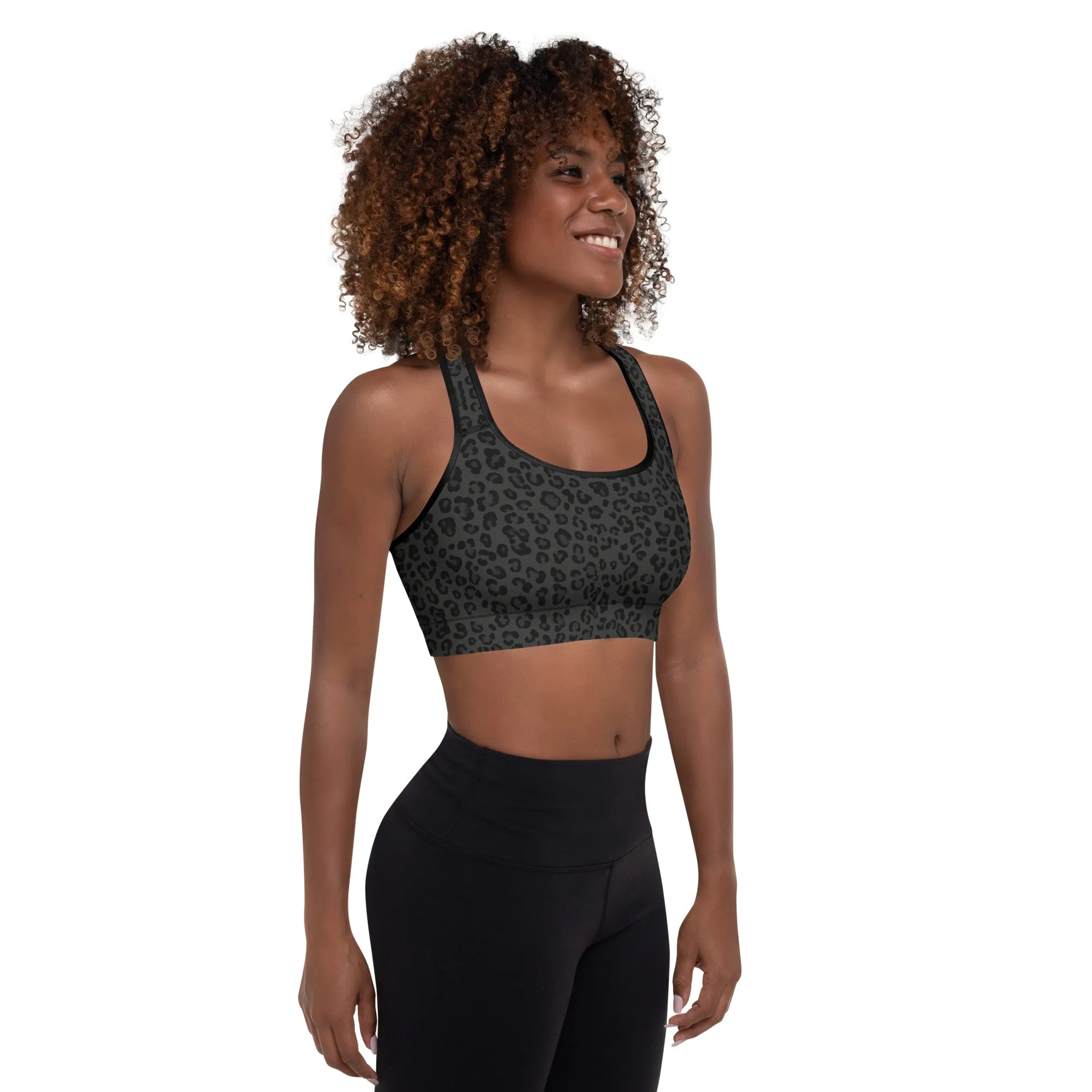 Freedom Padded Sports Bra - Dark Velvet Wild