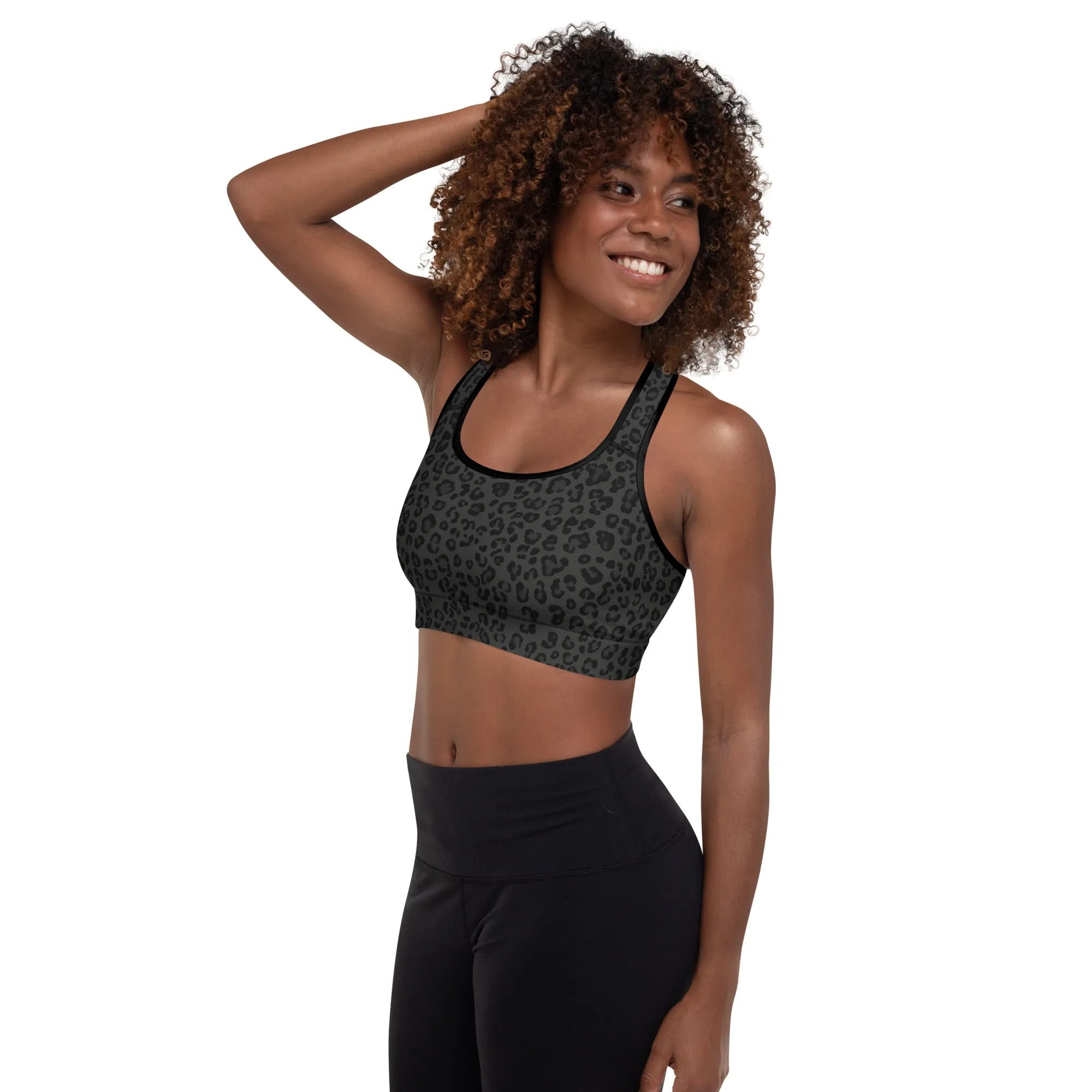 Freedom Padded Sports Bra - Dark Velvet Wild