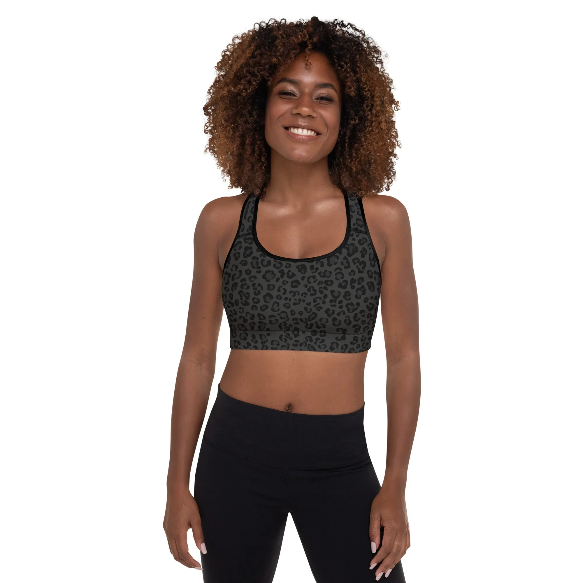 Freedom Padded Sports Bra - Dark Velvet Wild