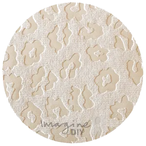 Ganni Embossed Paper Cream