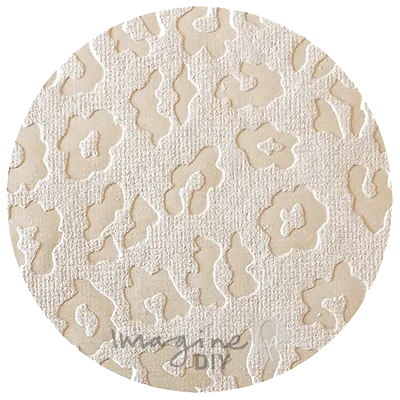 Ganni Embossed Paper Cream