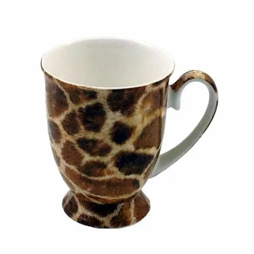 Go Wild Set of 4 Bone China Mugs