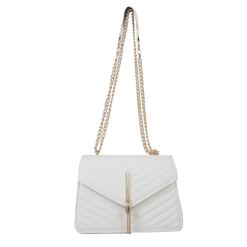 Gold Tassel Crossbody Bag