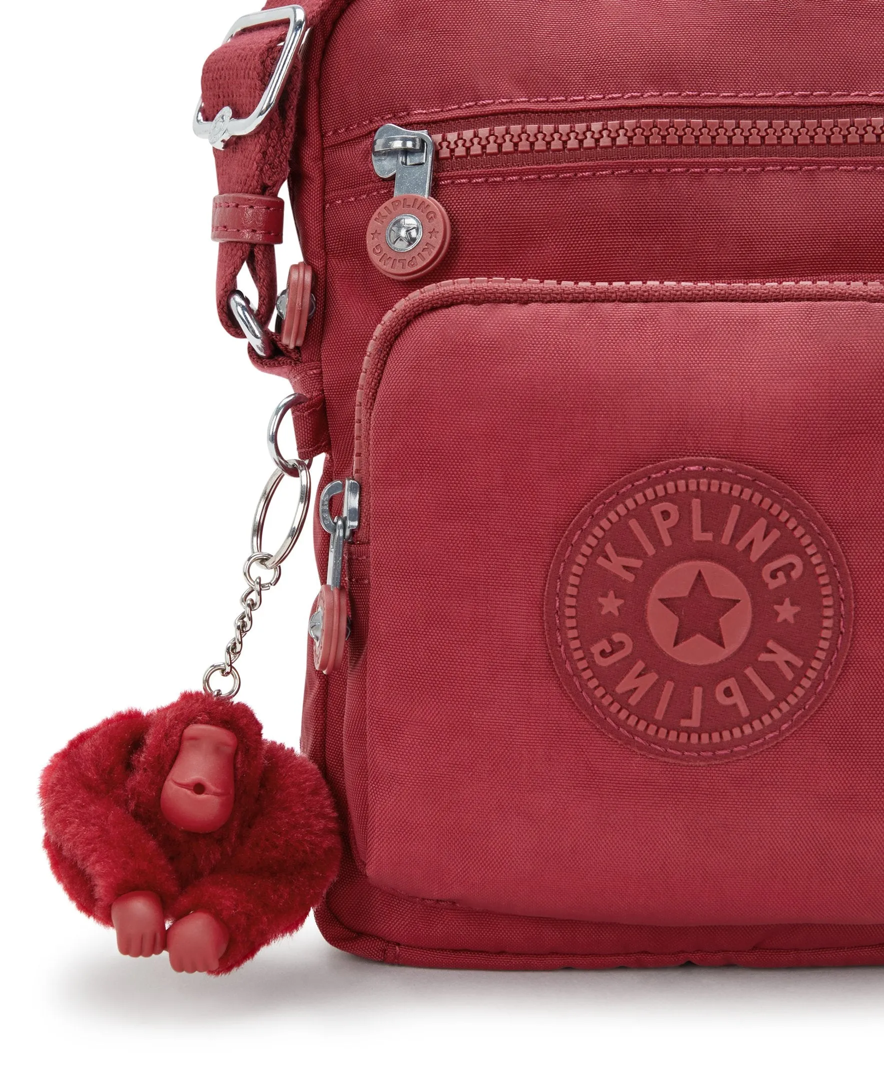 Kipling Gunne Funky Red Small Crossbody Bag I3244-4SS