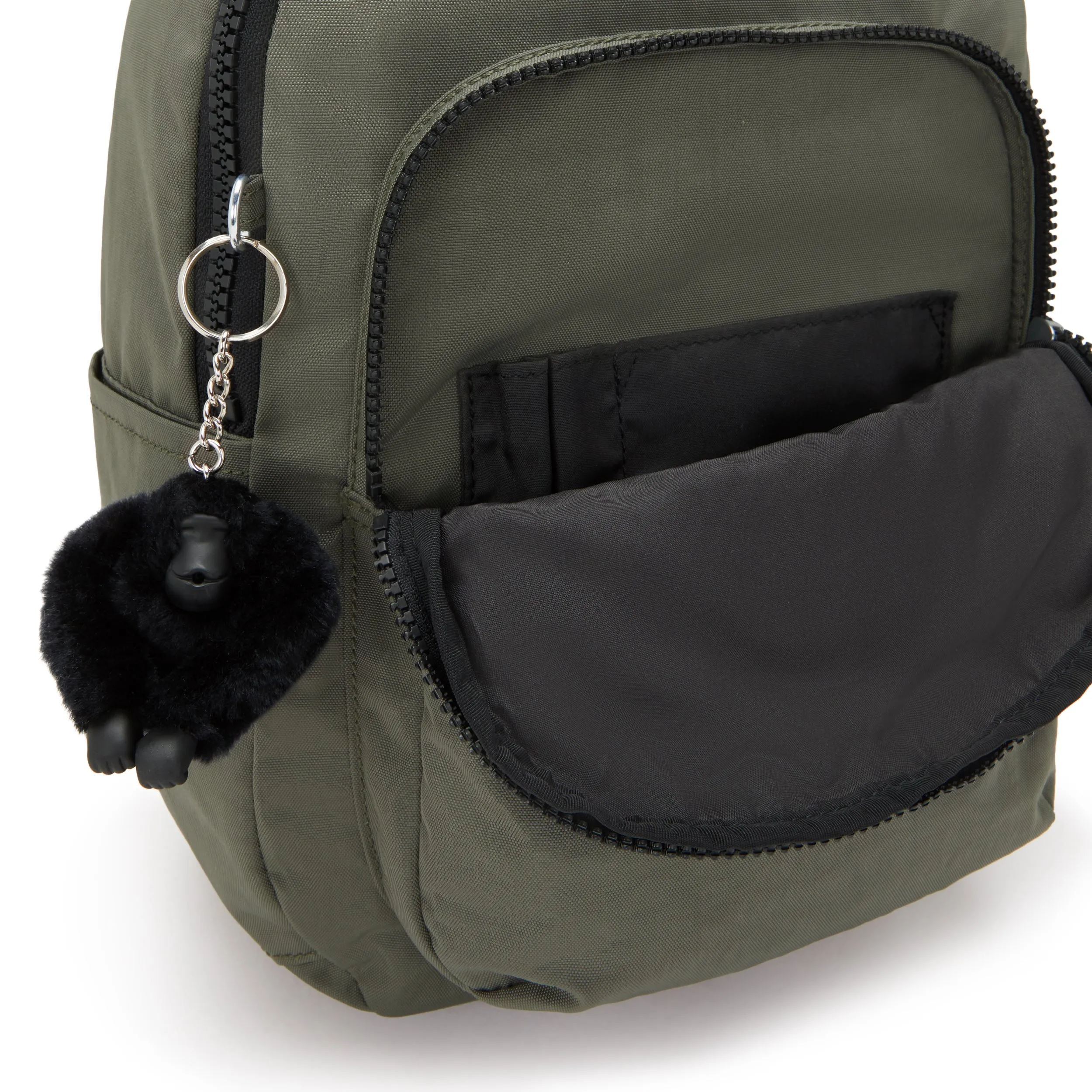 Kipling Seoul S Green Moss Small Backpack C2I4082-88D