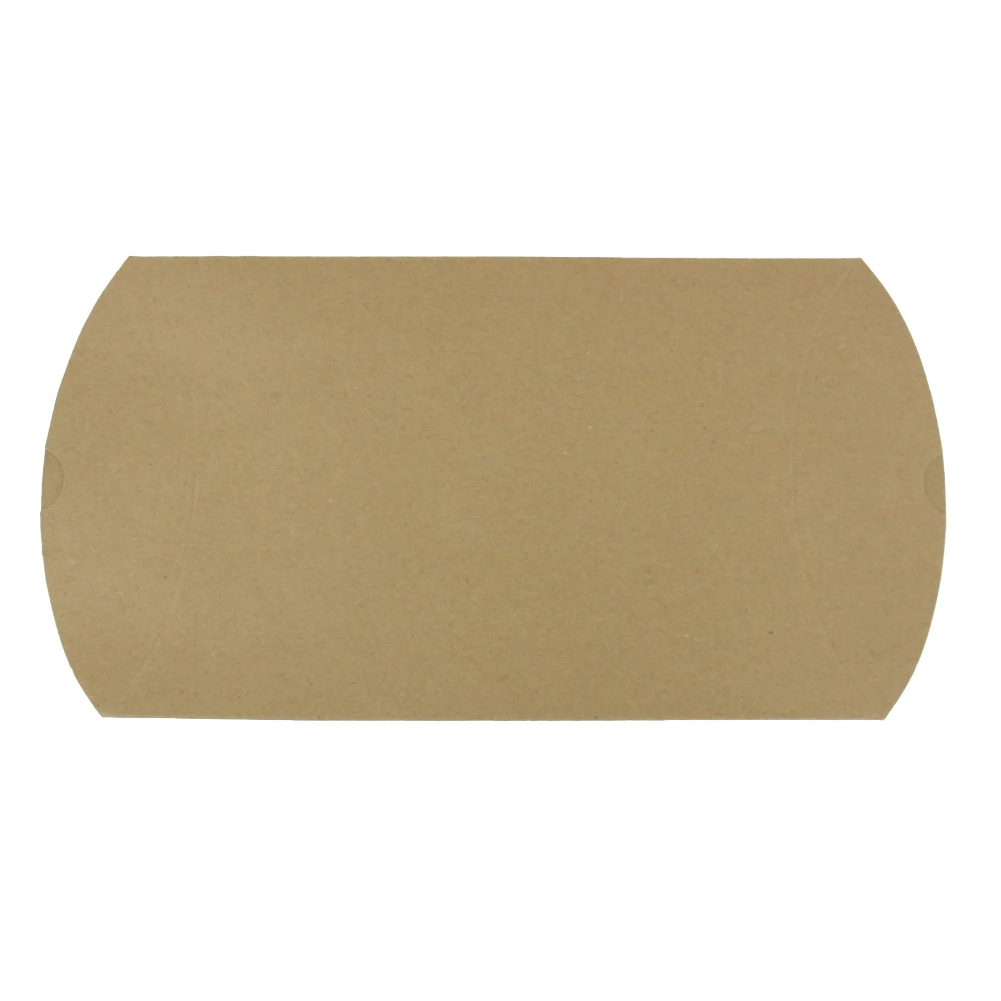 Kraft Pillow Boxes With String and Tag Pack of 12 (Sizes Available)