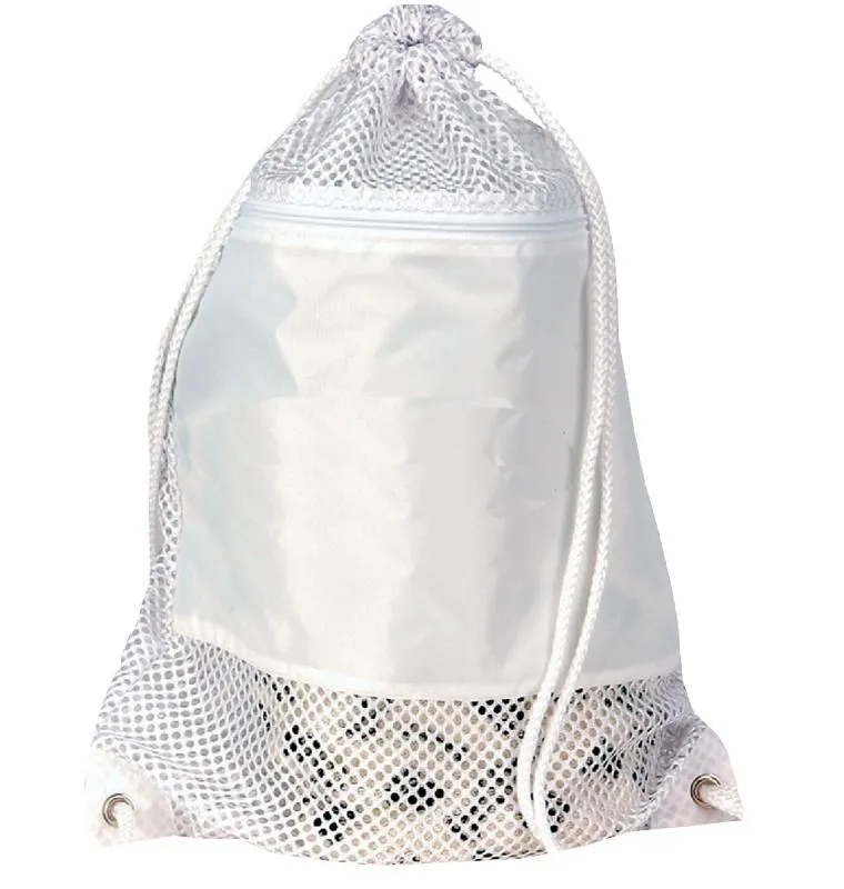 Large Nylon Mesh Drawstring Bag. BPK281