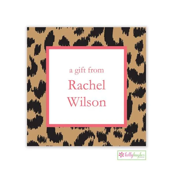 Leopard Gift Stickers