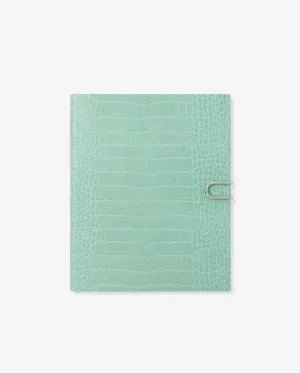 MARA PORTOBELLO NOTEBOOK WITH SLIDE / EUCALYPTUS