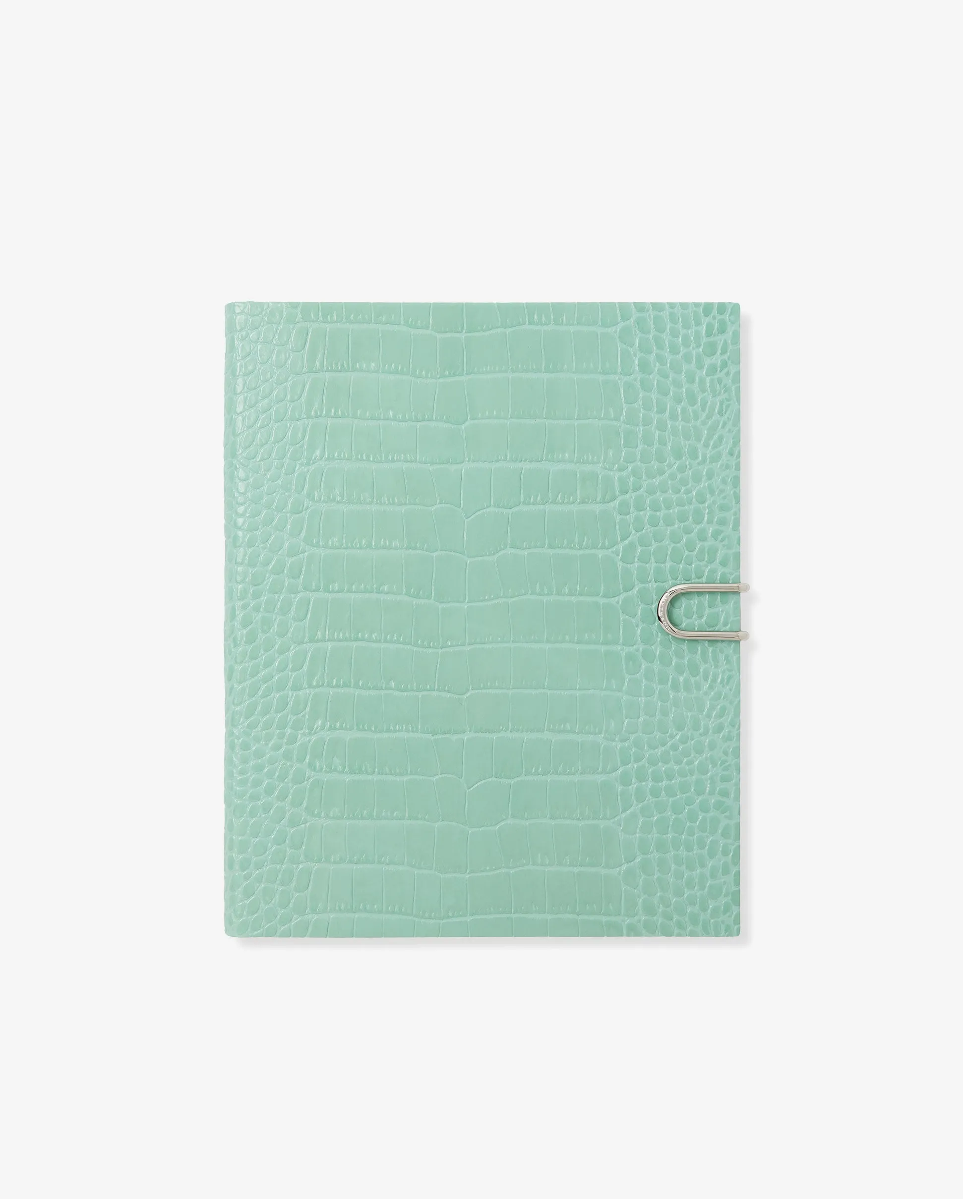 MARA PORTOBELLO NOTEBOOK WITH SLIDE / EUCALYPTUS