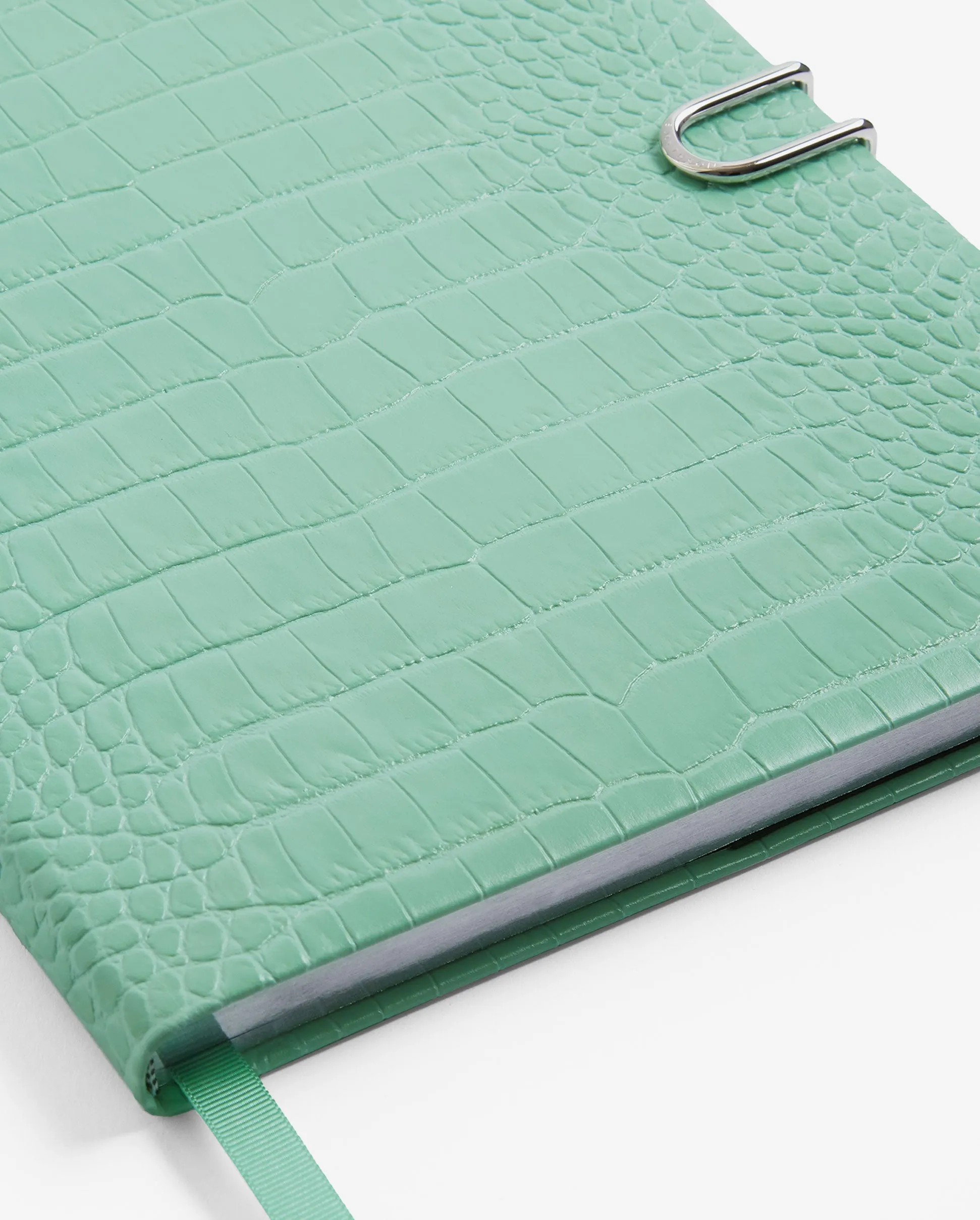 MARA PORTOBELLO NOTEBOOK WITH SLIDE / EUCALYPTUS