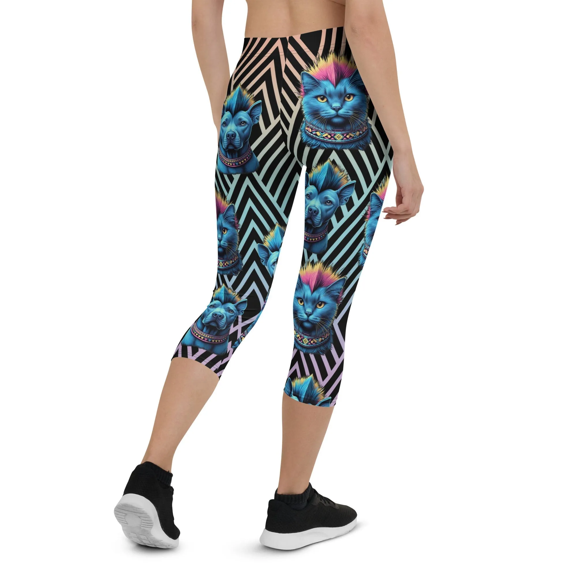 Mohawk Cats & Dogs Capris