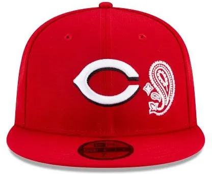 New Era 
						Cincinnati Reds Patchwork Undervisor 59fifty Fitted Hat