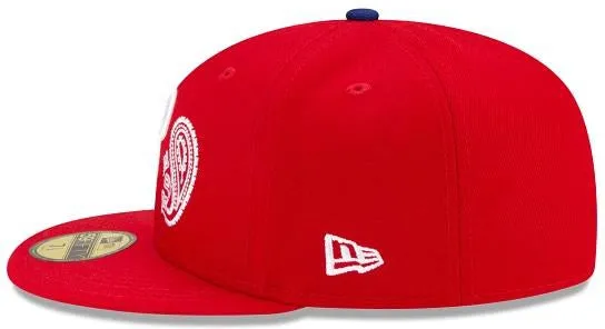 New Era 
						Philadelphia Phillies Patchwork Undervisor 59fifty Fitted Hat