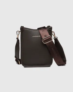 Parker Crossbody Bag in Chocolate